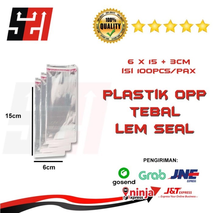 

Plastik Opp Kue Roti Ukuran 6x15 Tebal