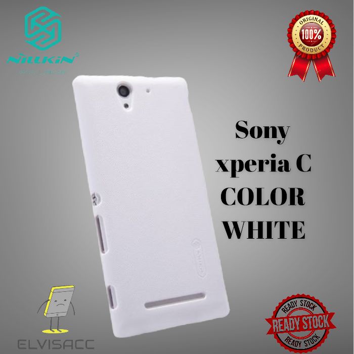 SONY XPERIA C NILLKIN HARDCASE FROSTED SHIELD ORIGINAL SONY XPERIA C