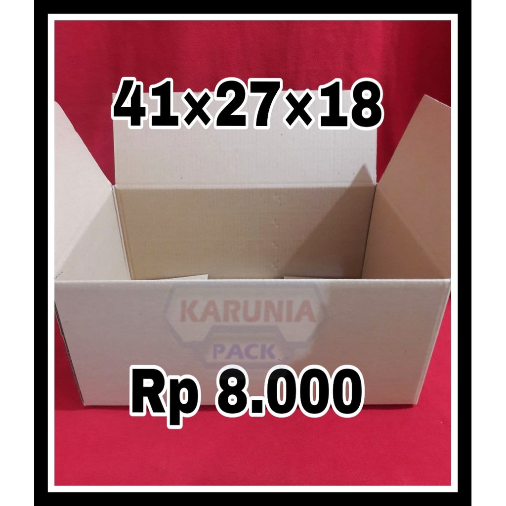 

Kardus Karton dus 41×27×18cm / Kardus tuna (hanya dus)