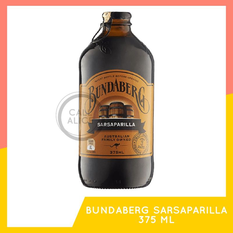 

BUNDABERG SARSAPARILLA SOFT DRINK 375ML