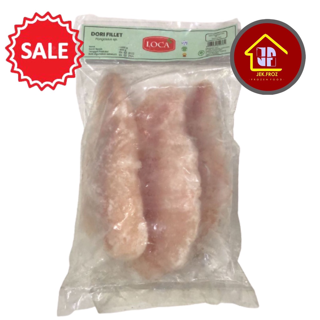 

ikan dori fillet loca 3 pcs 1kg