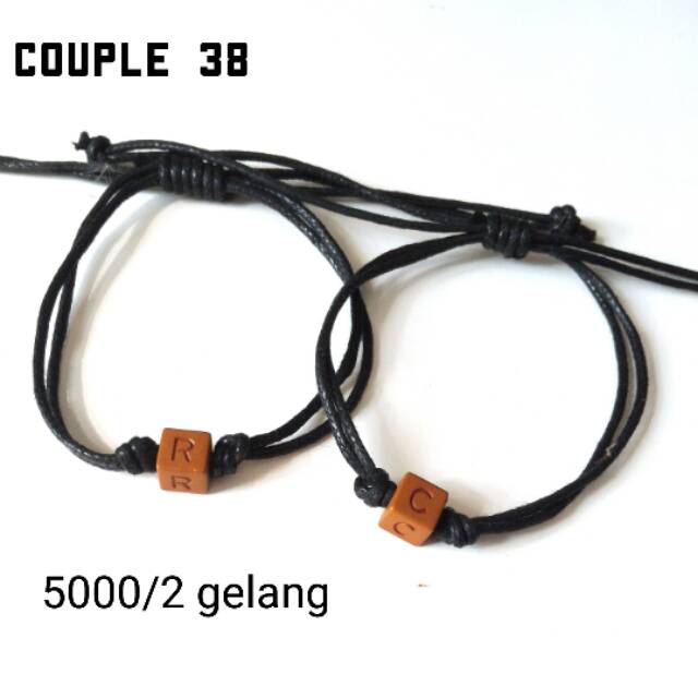 Gelang Couple nama / Gelang nama