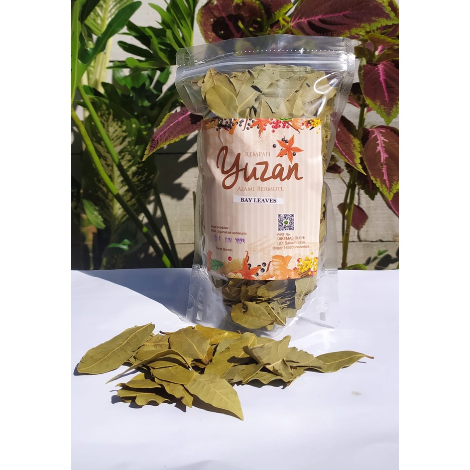 

Bay Leaves by Yuzan Rempah berat bersih 200gr