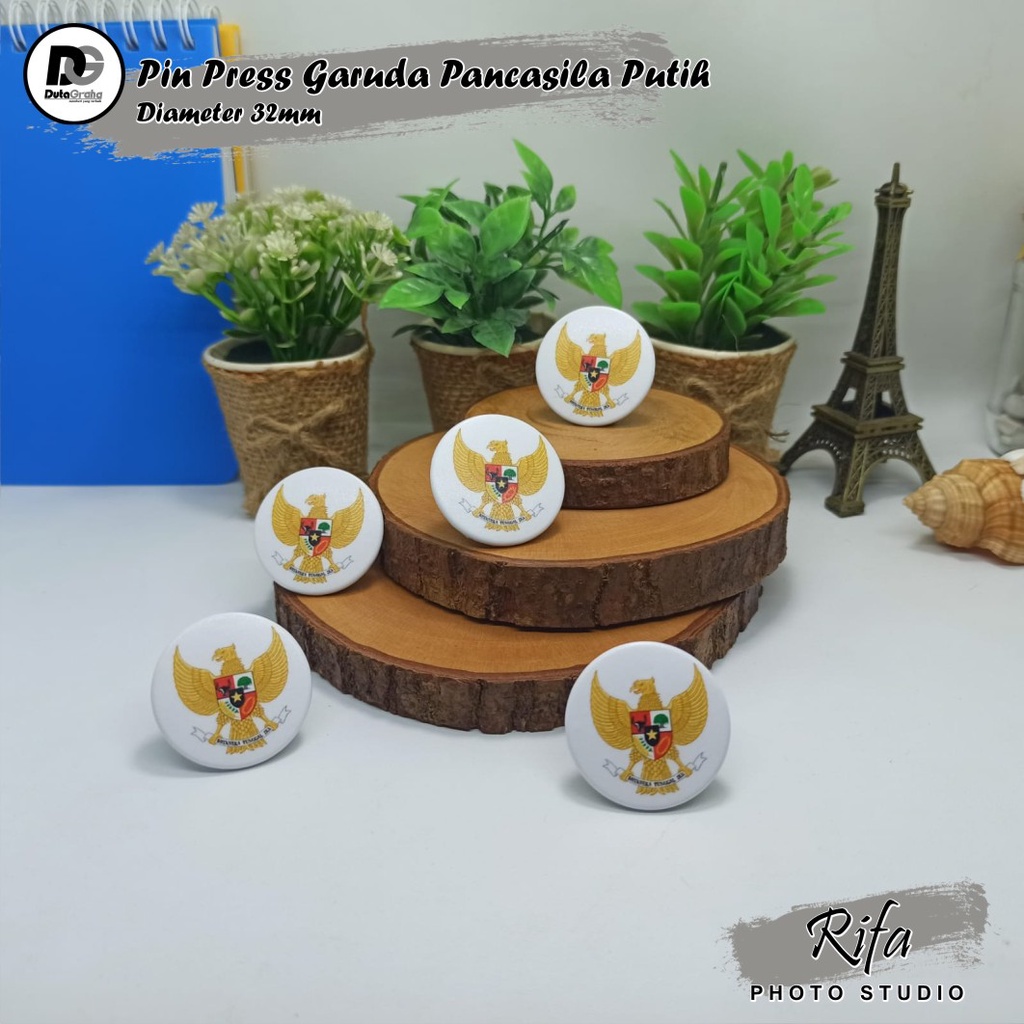 Jual Pin Press Garuda Pancasila Putih Shopee Indonesia