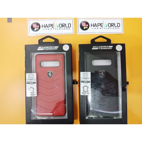 HARDCASE CASING SAMSUNG GALAXY S10 SCUDERIA FERARRI