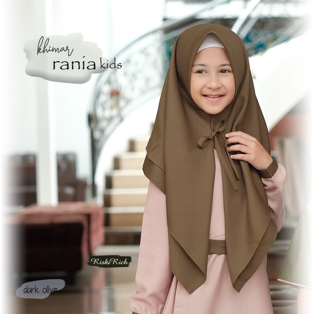 RANIA Jilbab Instan Anak By Riskirich