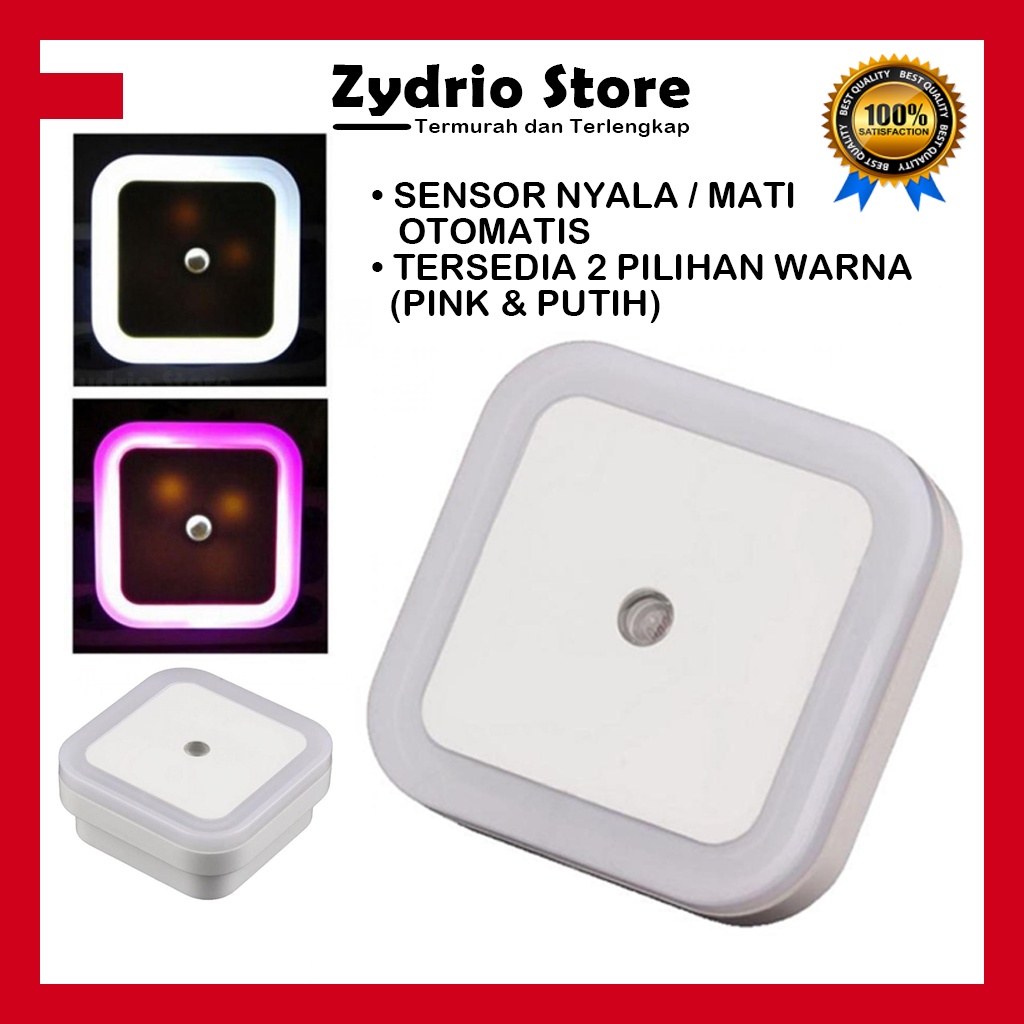 Lampu Tidur LED Sensor Cahaya Murah Otomatis Colok / Night Lamp LED