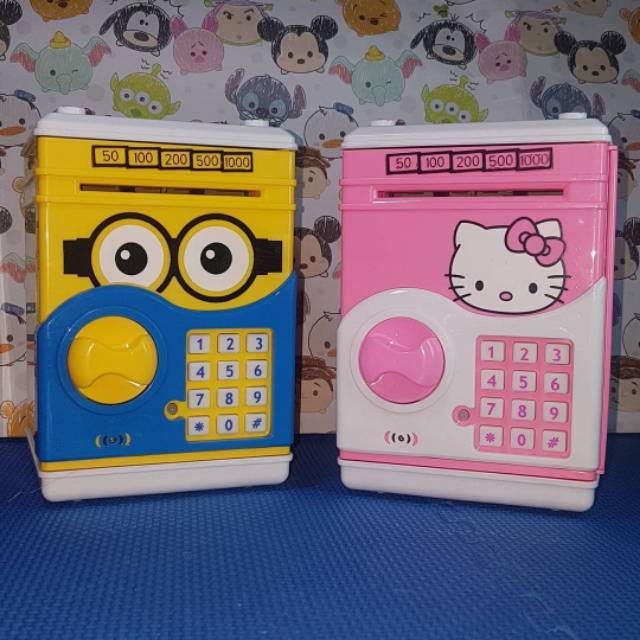 mainan berangkas otomatis