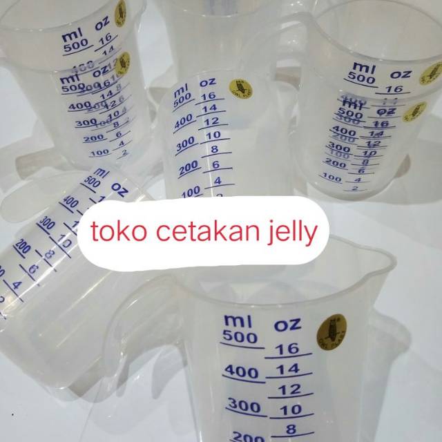 Gelas ukur atau takar 500 ml owl