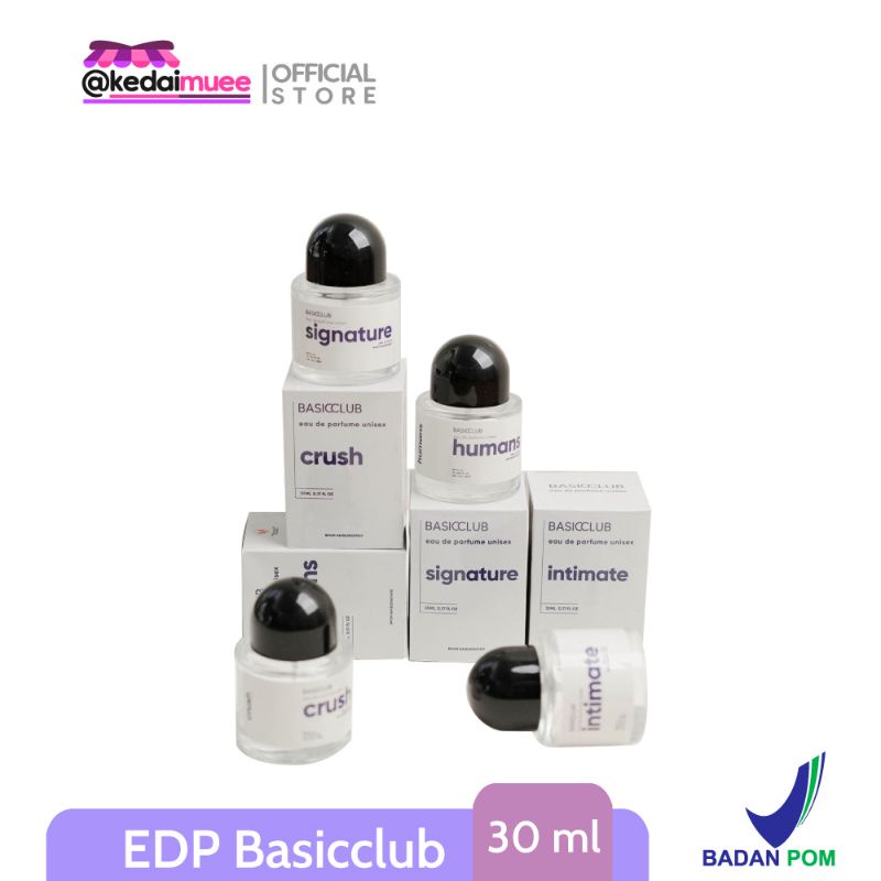 [FREE GIFT] Basicclub Blue Series 30ml EDP Unisex Parfume | Basicclub by Geamoore