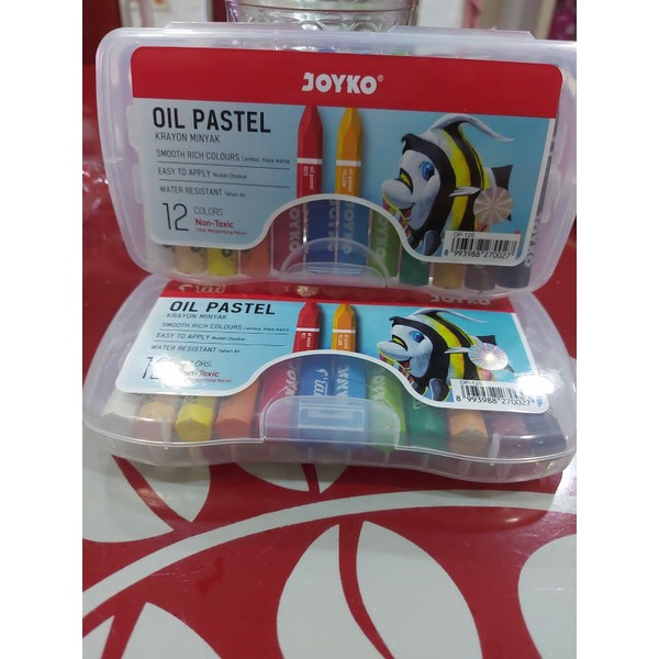 

Oil Pastel Crayon Krayon Minyak Joyko TiTi OP-12S 12 Warna Colours