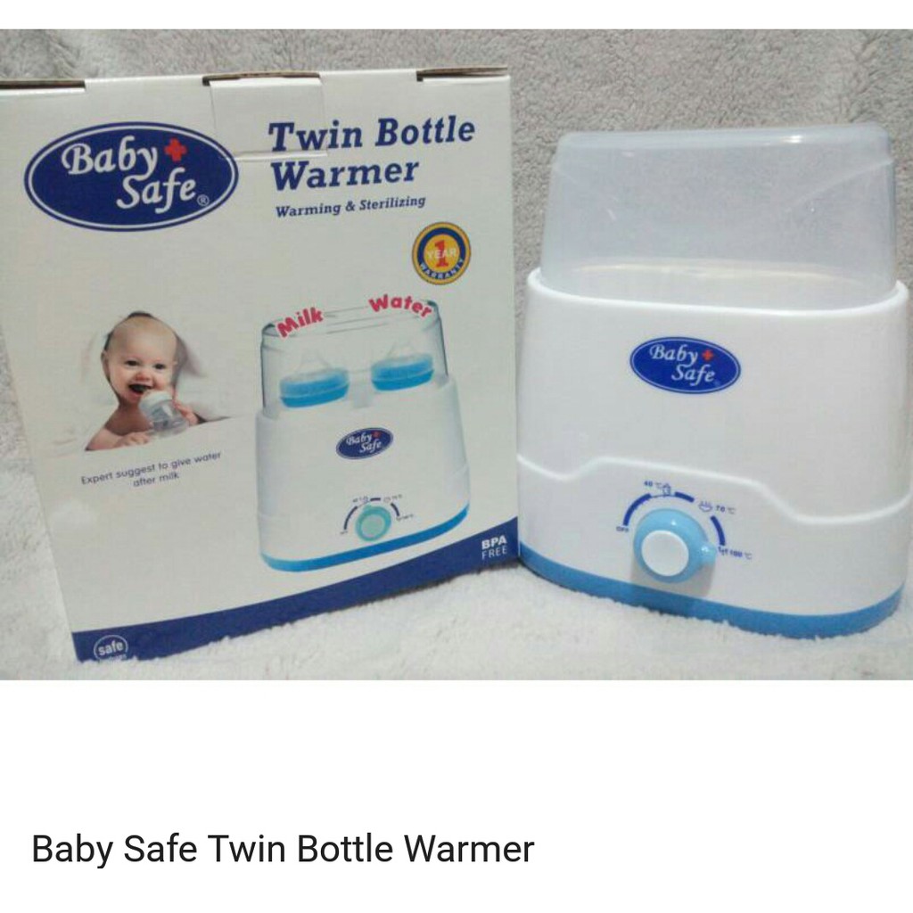 baby safe twin bottle warmer sterilize