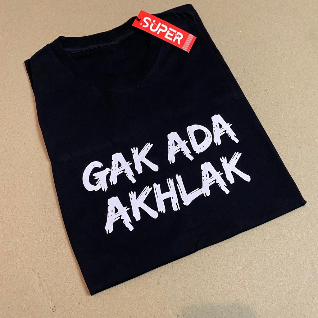 Kaos murah Kaos distro murah baju  distro pria t-shirt murah combed30s gak ada AKLAK