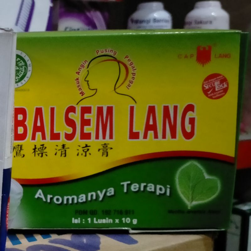 Balsem Cap LANG 10gr,Per BOX isi 12pcs.