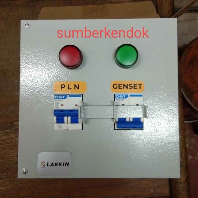 Chint Panel interlock 2P 63A switch PLN - GENSET OHM SAKLAR COS 1-0-2 terlaris