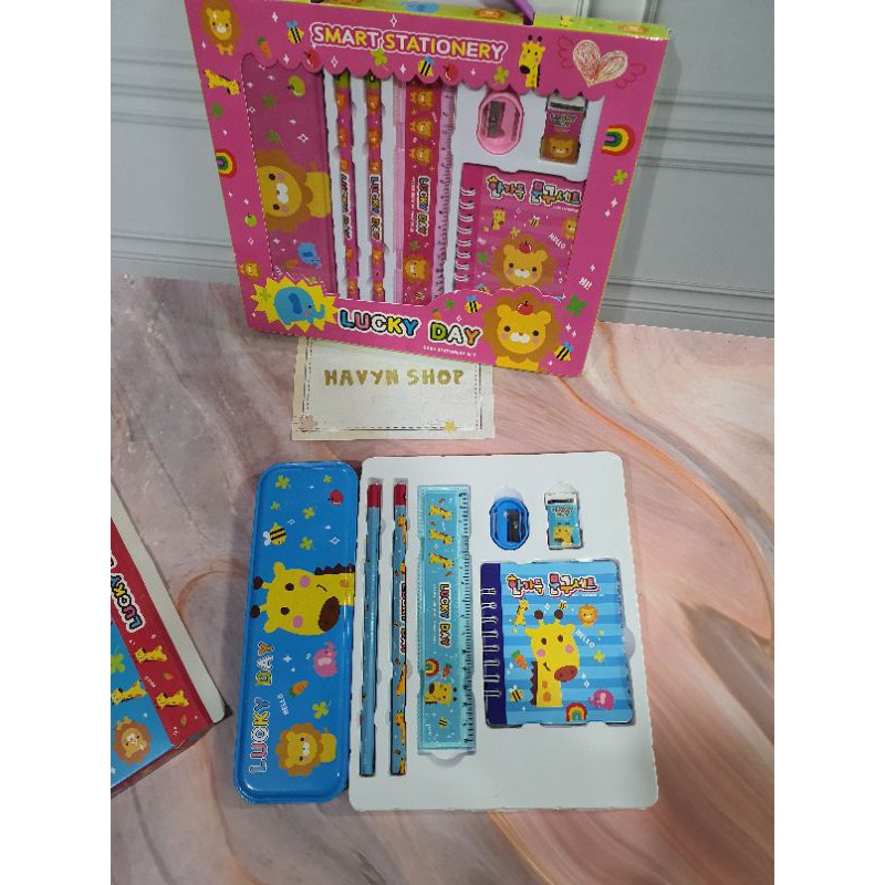 STUDY SET LUCKY DAY/PAKET ALAT TULIS-3