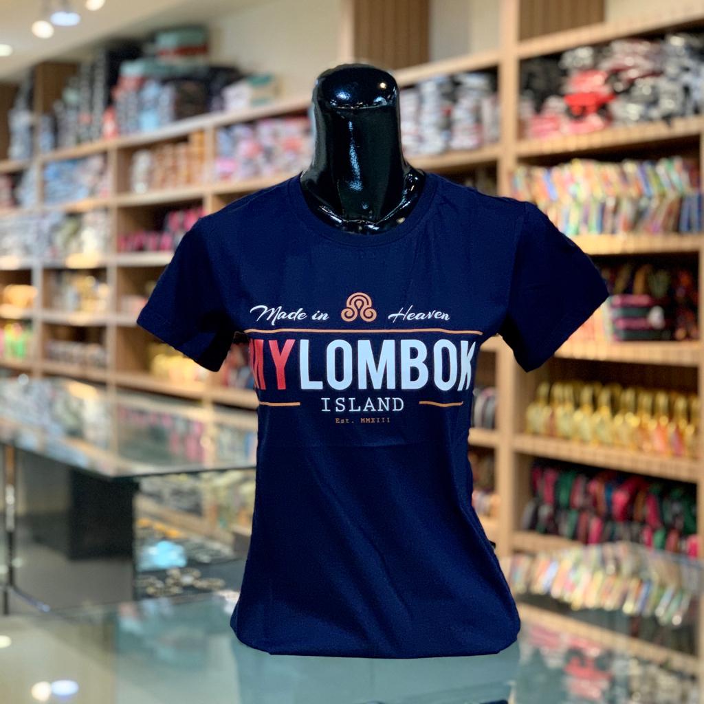 Kaos Sasaku - My Lombok Island Cewek