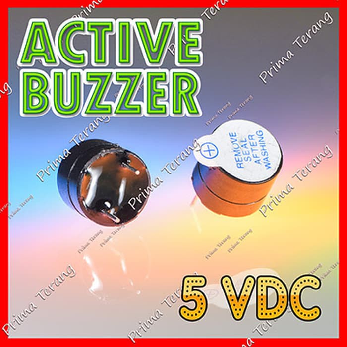 Active Buzzer Aktif 5V Speaker Alarm Sound Arduino