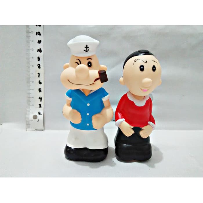 Dori - Dori ( Boneka Kepala Goyang ) Popeye Olive
