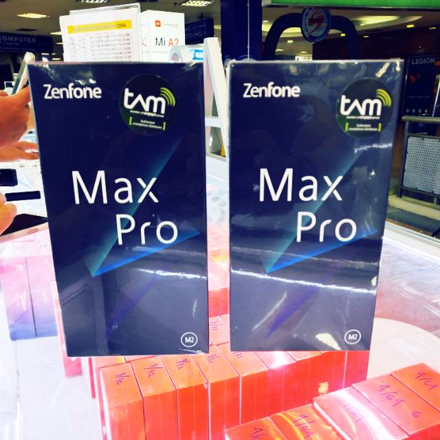 FLASH SALE ASUS ZENFONE MAXPRO M2 RAM 6GB ROM 64GB GARANSI RESMI 1 TAHUN