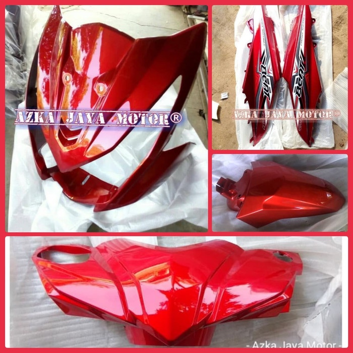 Body Halus Beat Fi Esp 2015 warna full merah + Striping