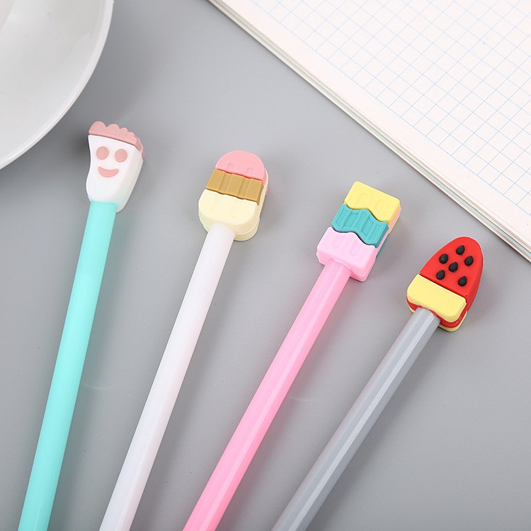 

Pen Gel Karakter Bolpoint Pena Pulpen Es Krim Perlengkapan Alat Tulis Anak Sekolah Stationary Kantor