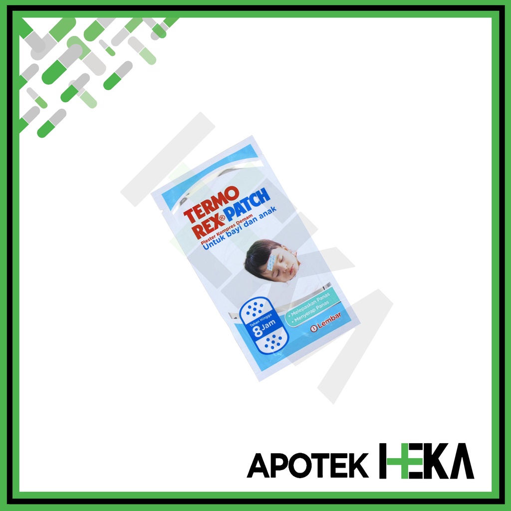 Termorex Patch - Plaster Kompres Demam Anak Sachet (SEMARANG)