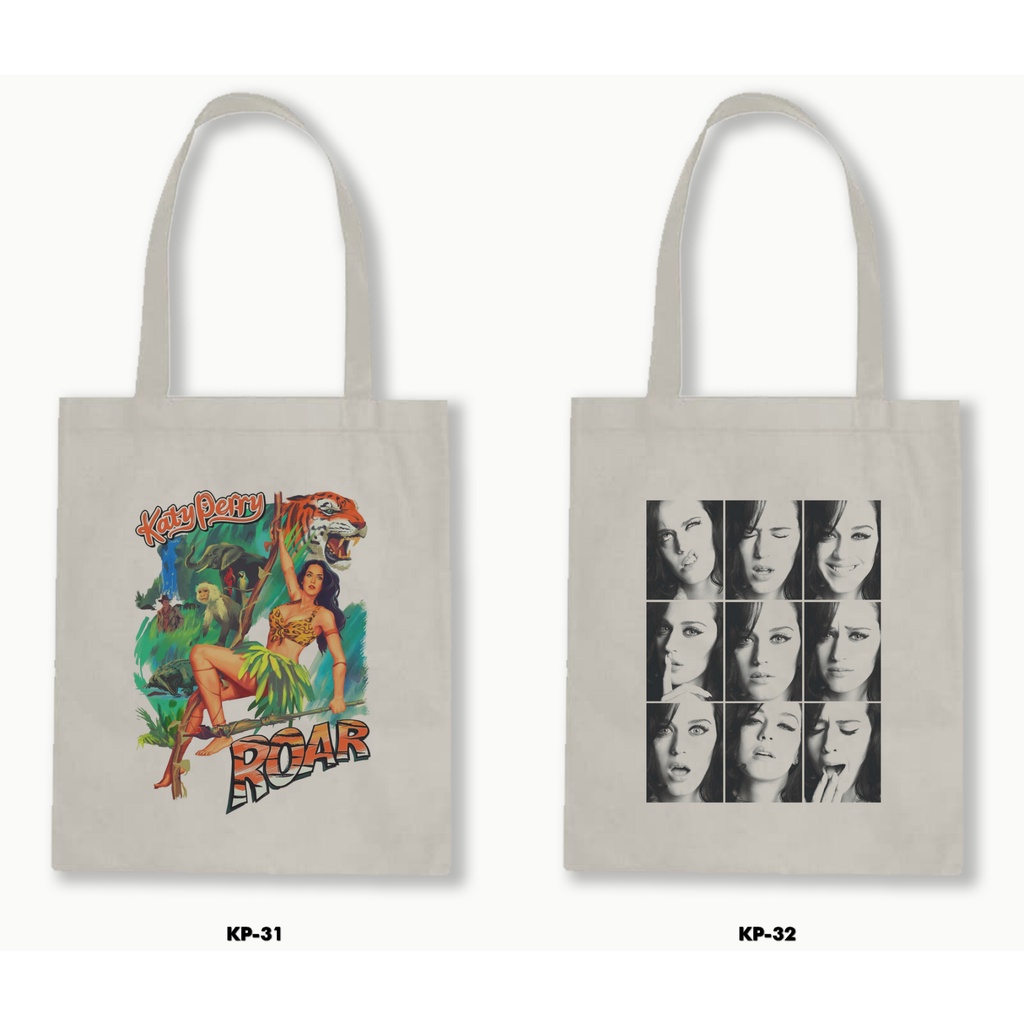 TOTE BAG BLACU - KATY PERRY 03