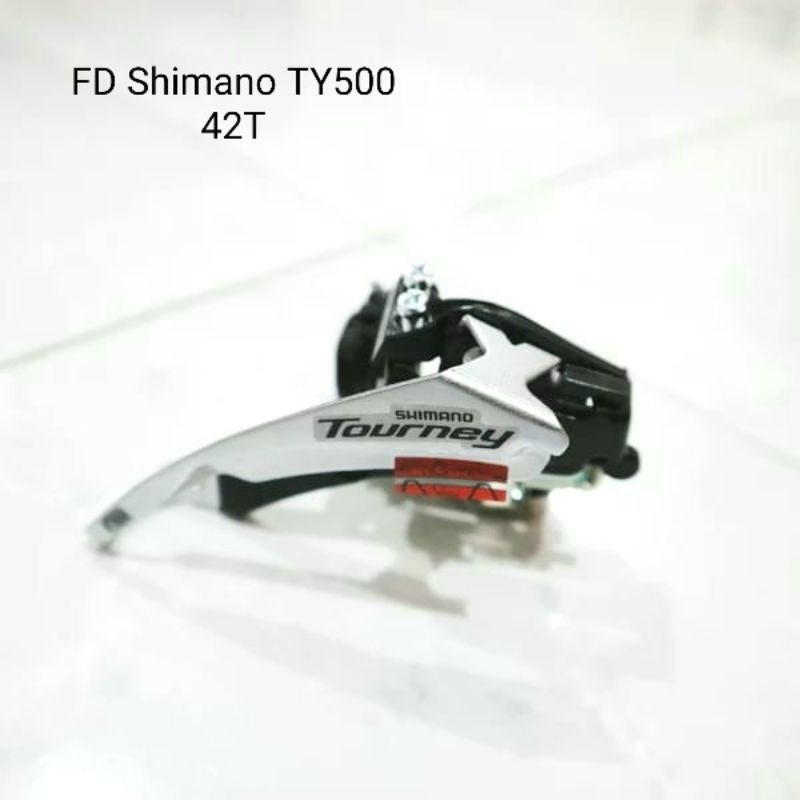 FD SHIMANO TOURNEY TY 500 42T PENGOPER GIR DEPAN SEPEDA MTB FEDERAL TERLARIS