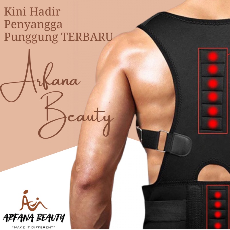 Alat Penyangga Punggung Magnetic Therapy Posture CORRECTOR BESAR Shoulder Back Support CHS-0610