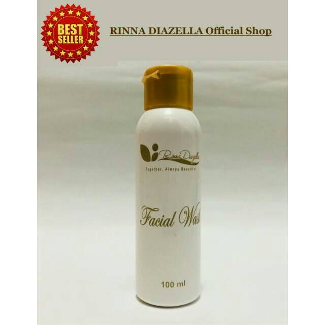 Facial Wash Rinna Diazella Brightening / Sabun Wajah Rina Diazela / Sabun Muka Glow RD Rinna Diazella