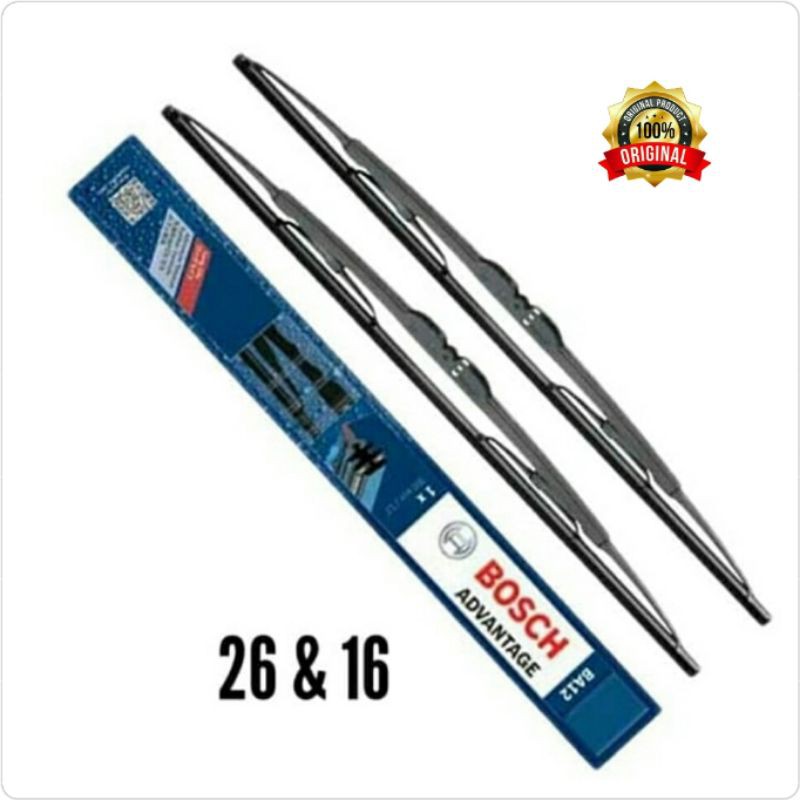 Wiper Depan Nissan Teana 26&quot;+16&quot; Merk Bosch