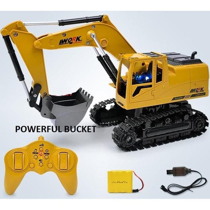 mobil rc beko excavator besar 360 truck aloy