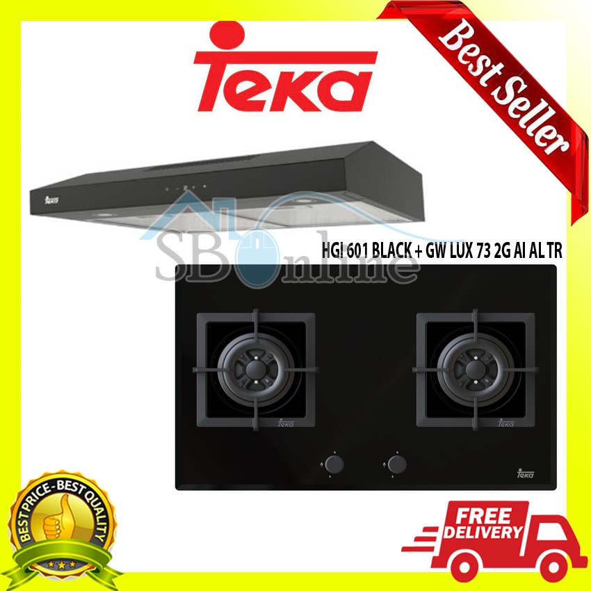 Paket Kompor Tanam + Cooker Hood by Teka - GW LUX 73 2G AIALTR + HGI 601