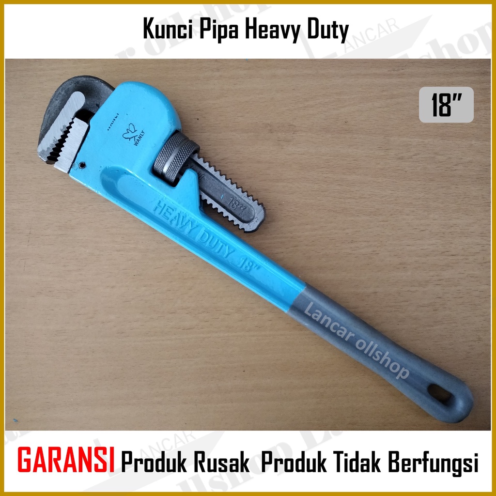 Kunci Pas Pipa 12 inch / 14 inch / 18 inch / Kunci Pipa / Kunci Ledeng