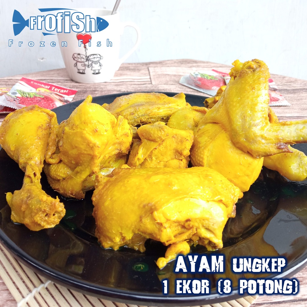 

Frofish - Ayam Ungkep Bumbu Kuning 1 Ekor 8 Potong