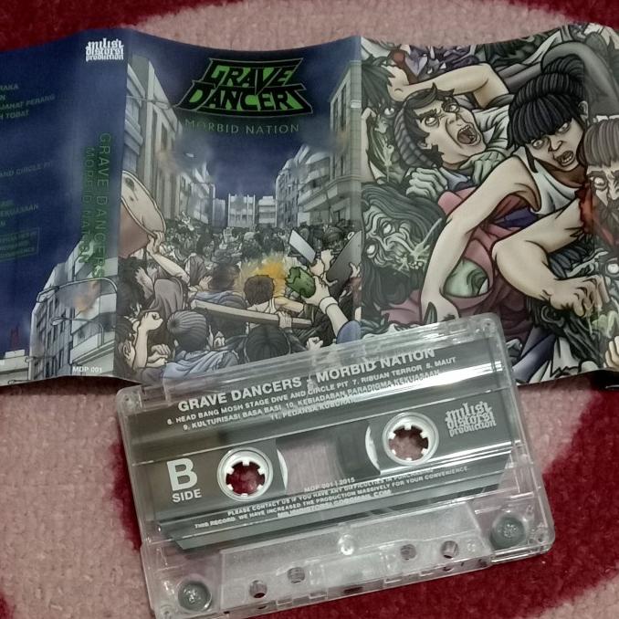 Kaset Grave Dancers - Morbid Nation BAGUS