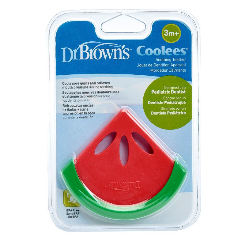 Dr Brown's Watermelon Soothing Teethet 3m+ - TE220