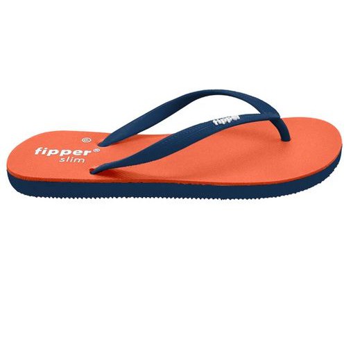 Sandal Fipper Slim Peach Blue Snorkel Original