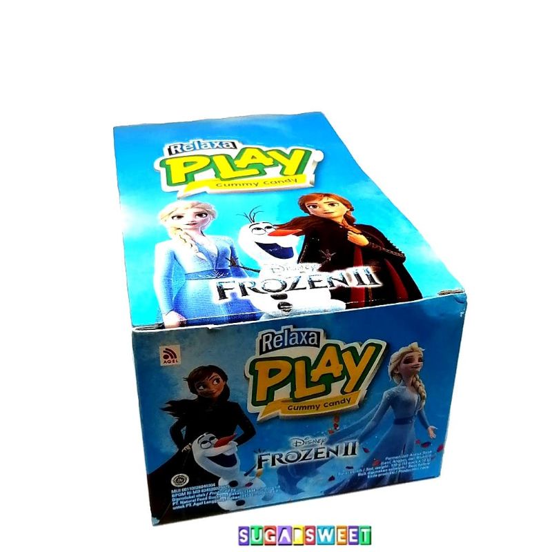 

Relaxa Play Frozen Gummy Candy 10 gr x 12 Bungkus