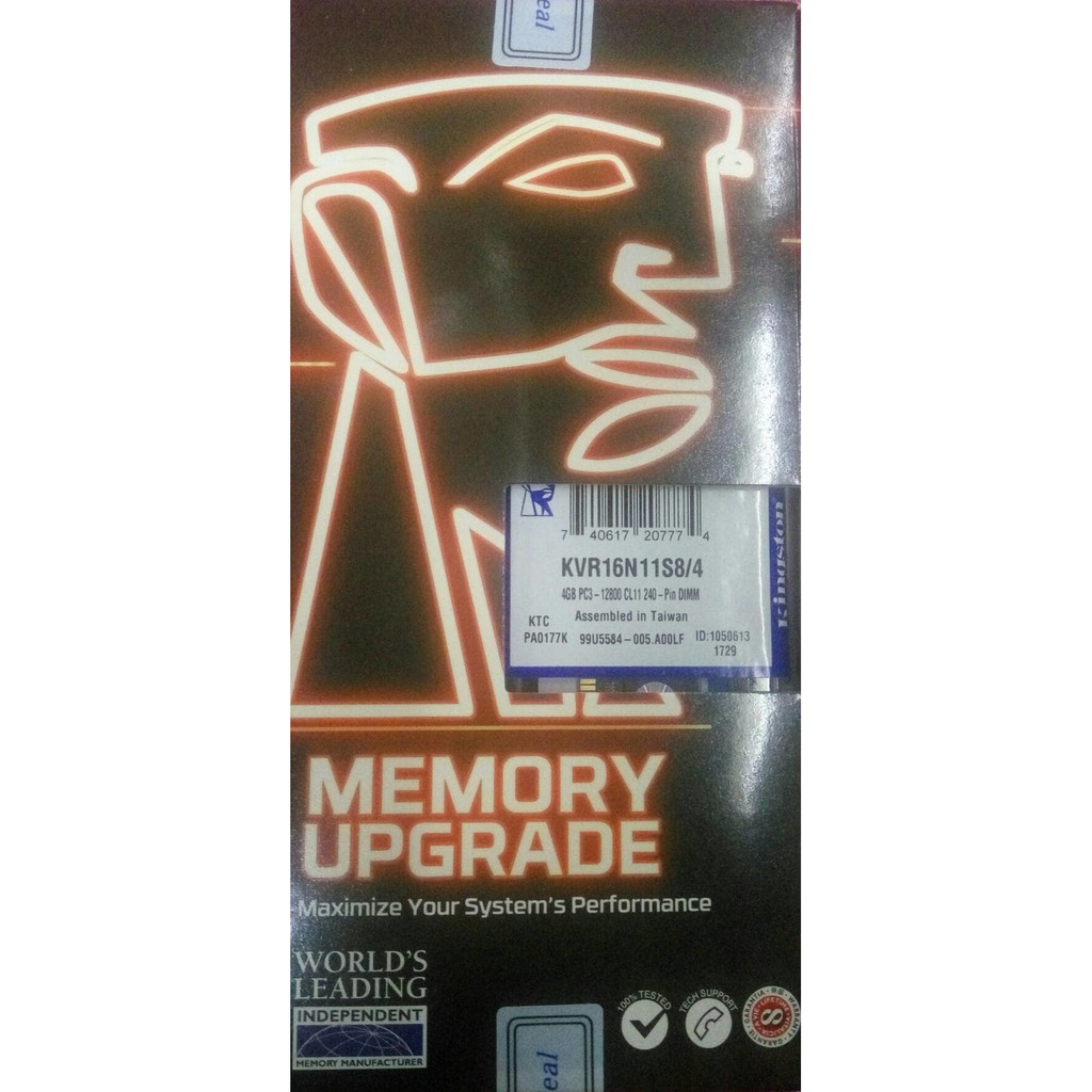 kingstone KVR16N11S8/4