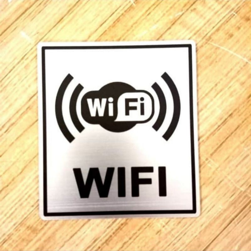 

SIGN LABEL K3 RAMBU SAFETY Wi-Fi / WIFI UKURAN 8X9CM