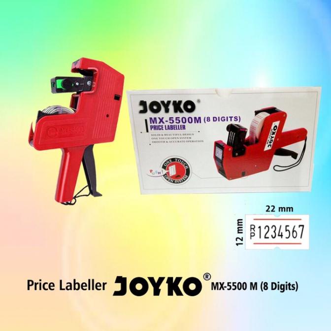 

Mesin Label Harga JOYKO MX-5500M 1 Baris ORIGINAL arttec93 Berkualitas