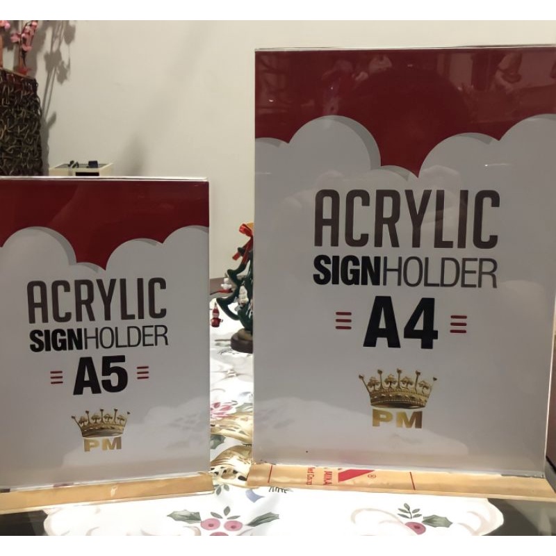 

akrilik brosur A5 ,Akrilik Standing A5 A4,A6, Display Holder Signature Stand