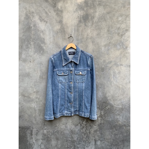 trucker jaket jeans edwin original