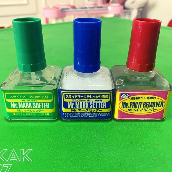 

MR. PAINT REMOVER - MARK SETTER - MARK SOFTER (3 ITEM) 0512
