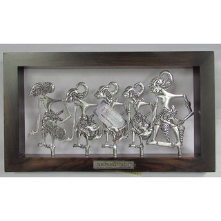 WAYANG FRAME SOUVENIR WAYANG FRAME PEDAWA LIMA UKURAN 