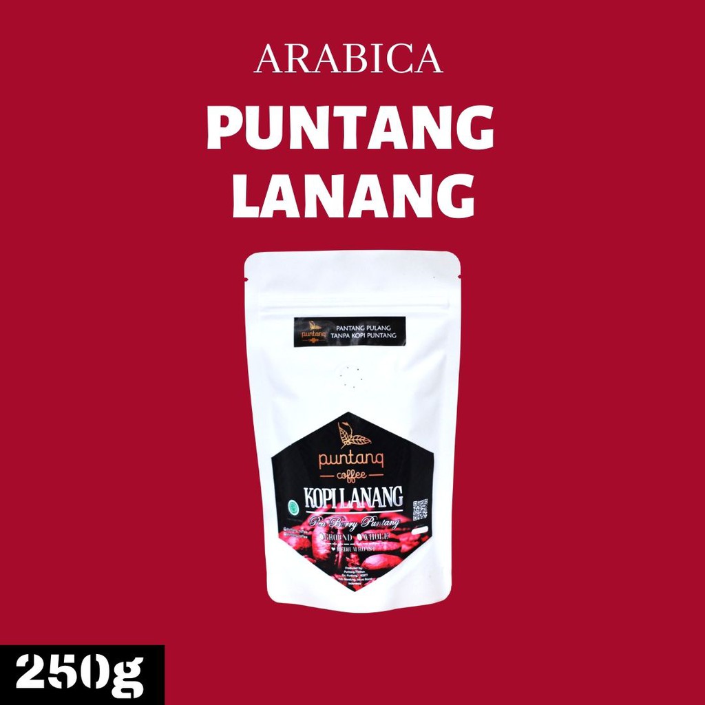 Limited edition! Kopi vitalitas pria lanang/peaberry/jalu arabika puntang coffee arabika 250g-2