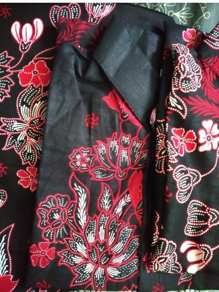 Couple Batik Keluarga || Setelan Couple Batik Ayah Ibu Anak Cewek