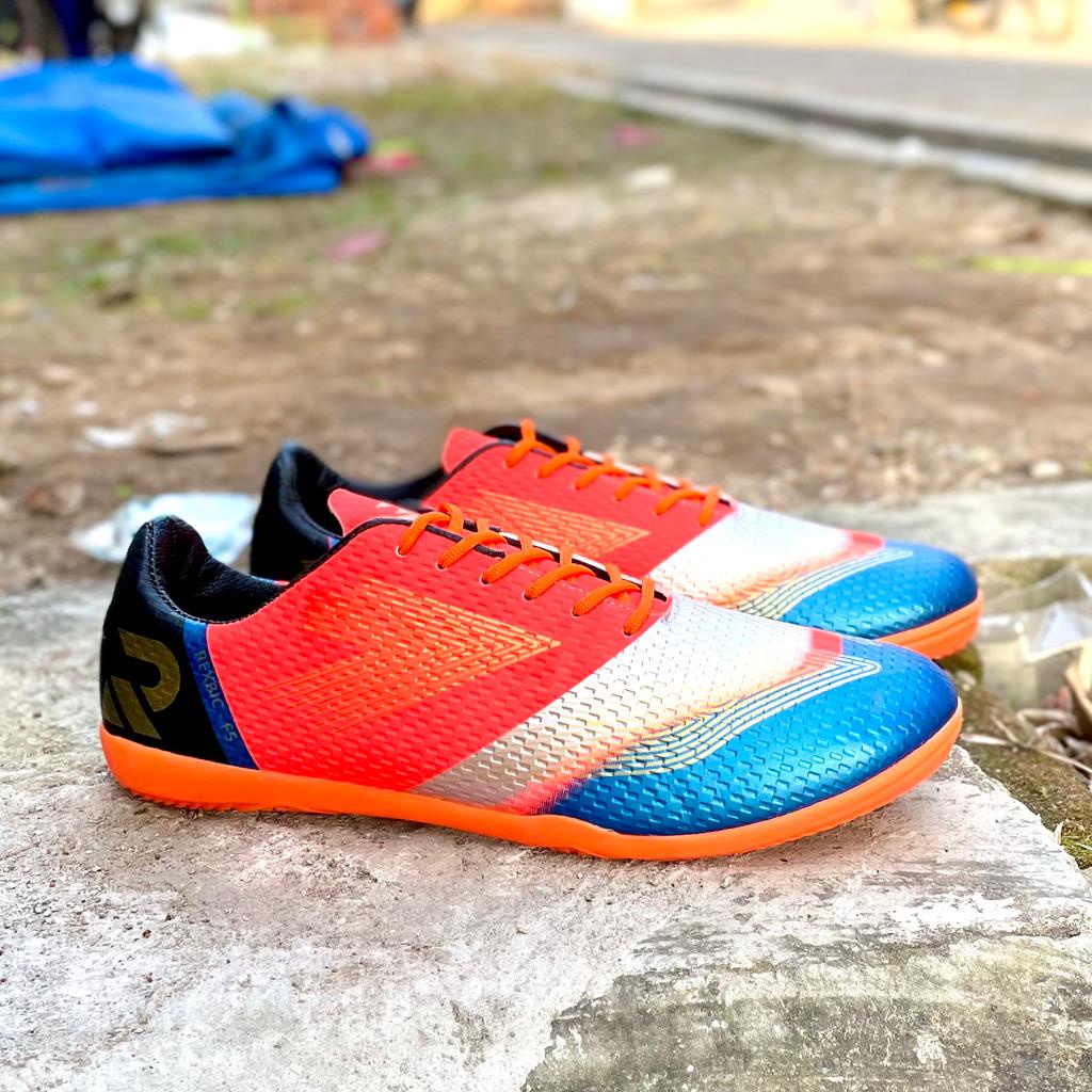 sepatu futsal pria dewasa pelangi rexbic terbaru 2023 original made in indonesia keren size 39-43 terbaru